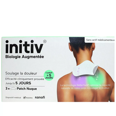 Image initiv patch nuque boite de 3