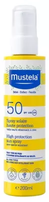 Image mustela solaire spray  200 ml