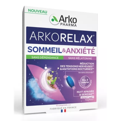 Image arkorelax sommeil&anxiété bte 15