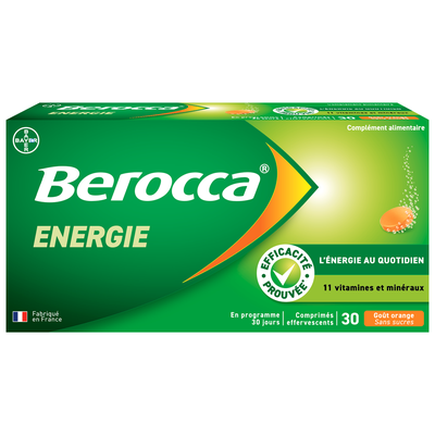 Image Berocca Energie Comprimé Effervescent - bt 30
